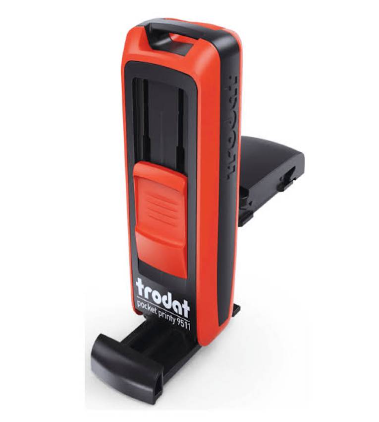 Tampon de poche BLEU   Trodat Pocket Printy 9511